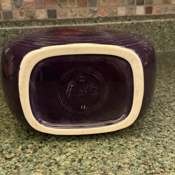Fiesta wear plum colored pitcher - Picture 3 of 3